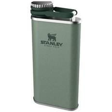 Stanley Easy-Fill Wide Mouth Stainless Steel Hip Flask 0.23L - Hammertone Green