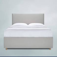 Lomond Ottoman Storage Bed Light Grey King - GREY