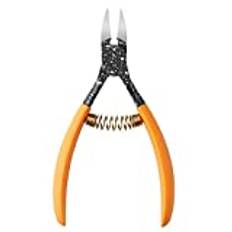 Stainless Steel Nail Scissors Cuticle Nipper Clipper Manicure Pedicure Trimmers Nail Art Tool CHAOCHAO (Color : Orange)