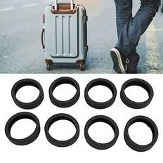 (style 5)8pcs luggage suitcase wheels protector cover soft replacement luggage