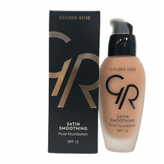 Golden rose foundation fluid spf15 anti age smoothing satin 26 beige honey