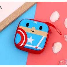 Captain america square wallet coin purse gift
