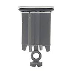 Sink Plug,Chrome Brass Basin Pop Up Plug Bathtub Chock Slotted Stopper Component,Adjustable Height Strainer,40mm(A)