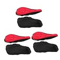 Milisten 6 Pcs Mountain Bike Seat Cushion Cover Mountain Bike Seats Pad Bicycles Supply Breathable Bike Saddle Covers Bike Seats Cover Breathable Bike Cushion Sponge Bike Saddle Cover