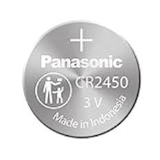 Panasonic CR2450 Coin Battery - Panasonic CR2450 lithium coin battery 3V 620MAH