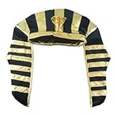 Rsgfent Egypt Egyptian Cosplay Hat King Hat Costume Vintage Cap Fancy Dress Party Cosplay Role For Play Headdress Dress