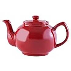 RAYWARE Brights Teapot, Red 6 Cup, Multi-Colour