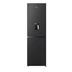 Hisense RB327N4WBE 55cm Freestanding 50/50 Fridge Freezer - 251 litre capacity - Total No Frost - Non-plumbed Water Dispenser - Black - E Rated, H182.4 x W55 x D55.6 (cm)