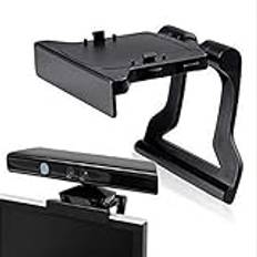 DLRSET TV Wall Bracket, Adjustable TV Monitor Clip Mount Clamp Foldable Braket, For Microsoft Xbox 360 Xbox360 Kinect Sensor Camera Stand Holder