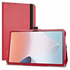 JRTAL Case for Oppo Pad Air, PU Leather Slim Folding Stand Cover for 10.36" Oppo Pad Air Tablet (Not Fit Oppo Pad/Oppo Pad mini) - Red