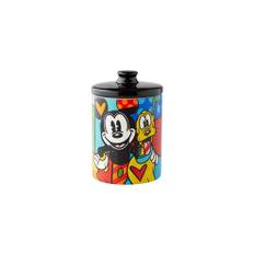 Disney Britto Mickey & Pluto Small Cookie Jar