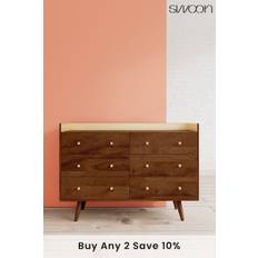 Swoon Light Brown Fresco Chest of Drawers