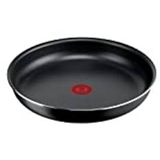 Lagostina Ingenio Essential Plus Frying Pan Ø 28 cm, Non-Stick Aluminum Frying Pan for Gas and Oven, with Thermosignal Cooking Indicator, Can be Used with Removable Handle