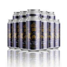 Mash Gang &amp; Vault City Virgin Kir Royale Alcohol Free Blackcurrant Sour Beer 440ml Cans - 0.5% ABV (12 Pack)