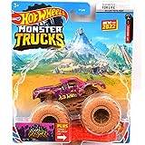 Mondo 63679 RC Monster Truck Bone Shaker 17 Motors Remote Control Car for  Kids 2.4 GHz-Red/Black-63679, Hot Wheels Livery