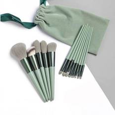 13PCS Makeup Brush Kit with Storage Bag For Foundation Loose Powder Blush Concealer Eyeshadow Eyebrow Cosmetics Brushes Set