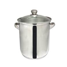 Apollo Stainless Steel Stockpot, 10L, Silver