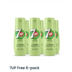 Sodastream 7up free , makes up to 54 litres (6 x 440 ml) multipack