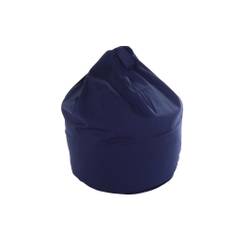 Children Size Cotton Bean Bag With Beans In Navy Blue