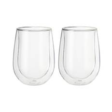 Zwilling Sorrento 2Pc Double-Wall Stemless White Wine Glass Set