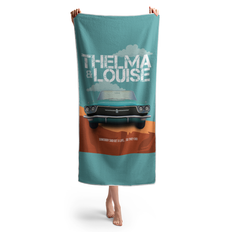 Thelma and Louise - Alternative Movie Poster Beach Towel