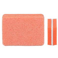 (orange)30x mini nail buffer home salon nail buffing sanding block manicure sls