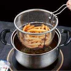 Foldable Stainless Steel Colander - Multifunctional Kitchen Tool For Draining, Filtering, And Straining - Perfect For Cooking, Frying, And Steaming Eid Al-adha Mubarak - Small