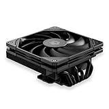 ID-COOLING IS-67-XT Black 67mm Height Low Profile CPU Cooler 6 Heatpipes  CPU Air Cooler for HTPCs, ITX, and Small Form Factor Builds, 120x15mm Slim