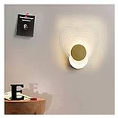 ZXLAGDBP Wall lamp, Modern Wall Lamps Compatible with Living Study Children's Room Bedside Bedroom Corridor Aisle Loft Home Lights Indoor Lighting AC90 260V,Wall Light