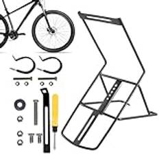 Bike Cargo Rack, Anti-Slip Multipurpose Front Rack, Travel Thickened Pannier Rack, Cycling Equipment Stand for Commuting, Shopping