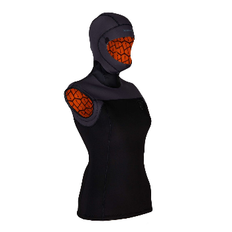 Apeks 5/3mm Women's Thermiq Hooded Vest for SCUBA Diving - 2XL