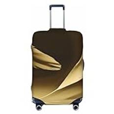 ESASAM Golden Feathers Elastic Suitcase Cover - Travel Accessories, Travel Essentials, Travel Luggage Protection, Suitcase Protective Cover, Elastic Suitcase Sleeve