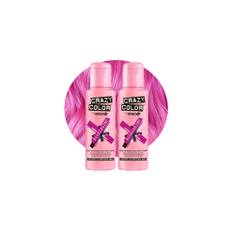 Vibrant Pinkissimo Semi-Permanent Hair Dye Duo. Highly Pigmented Magenta Conditioning & Oil Nourishing Vegan Formula | No Bleach or Ammonia | 200ml