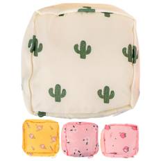 4pcs sanitary napkin storage bag girl travel bag washable menstrual pad bag