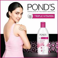 Pond's triple vitamin moisturising body lotion provides 3x moisturization