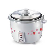 Prestige 1.8 litre electric rice cooker with 2 cooking pans prwo 1.8-2, 220v