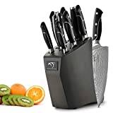 NANFANG BROTHERS Kitchen Knife Set, 14 Pieces Damascus Knife Block Sets  with Bamboo Knives Drawer Organizer, Perfect for Home and Chefs, Premium  Knife