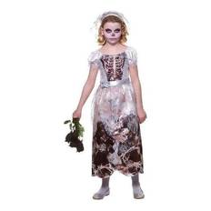 Skeleton bride - deluxe kids costume for halloween | size age 5-7