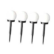 Artibetter 4pcs LED Lights for Pathway Solar Panel Lights for Outdoor Landscape Lamp Solar Pawn Lights LED Solar Lights Outdoor Solar Lights Solar Lawn Lights White Garden Light The Bubble