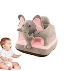 Anulely Toddler Support Seat - Sofa Support Seat in Animal Shape for Toddlers - Soft Toddler Learning Chair for Kids Boys and Girls