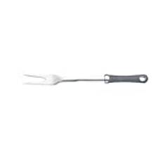 KitchenCraft Professional Meat Carving Fork with Soft-Grip Handle, Grey, 34 cm (13.5")