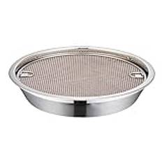 Stainless Steel Household Plate Lard Strainer Large Capacity Kitchen Cooking Tools Fried Foods Cooling Plates