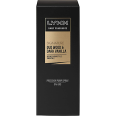 Lynx signature oud wood & dark vanilla gives you a memorable touch daily pump ml