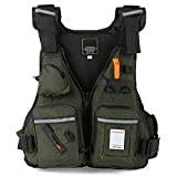Fly Fishing Vest Pack with Multi Pockets Fishing Vest Jacket for