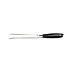 Equilibrium by Rockingham Forge 16 cm Carving Fork with German Stainless Steel Blade and Black Handle