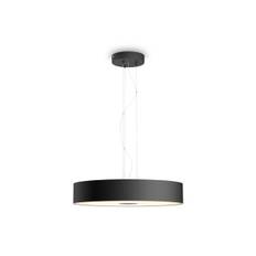 Philips Hue Fair White Ambiance Smart Suspension Ceiling Light. Works with Alex, Google Assistant and Apple HomeKit, Black