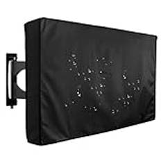 Oudoor TV Cover,Outdoor TV Enclosure,Smart Shield TV Screen Protector with Remote Pocket for 30"-32" TV Cover