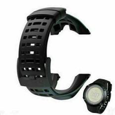 For suunto ambit 3 peak/ambit 2 replacement strap black rubber smart watch band