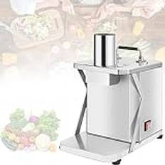 KJHYYPP Electric Vegetable Dicer, Commercial Vegetable Chopper, Automatic Onion Potato Cutters, Fruit Cutters W/Blade (8mm)