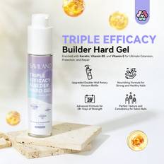 SHEIN Saviland g Builder Gels For Nails Clear Builder Nail Gel With Vitamin EB Keratin Quick Extension Hard Gel Builder Nail Strengthener Gel Base Gel Build